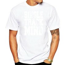 픽시 자전거 가벼운 산악 자전거 티셔츠 남성용 싱글 트랙 마인드 Mtb 선물, 07 Men white_03 S