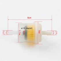 범용 연료 탭 가솔린 스위치 발전기 엔진 탱크, 01 1pcs Oil filter