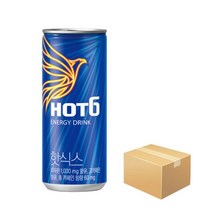 핫식스 롯데칠성음료 에너지음료, 250ml, 15개