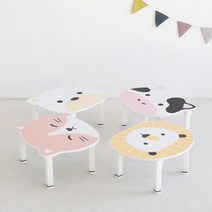 [룸앤홈]쁘띠키즈테이블/아이책상/키즈밥상, STYLE:쁘띠키즈테이블(쁘띠카우)