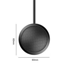 픽업 컴퓨터 콘덴서 플러그 앤 플레이 360 ° 마이크 노트북 PC 사운드 카드/slr용, 02 3.5mm