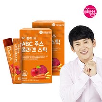 미쁨생활건강 딱좋아 ABC주스 콜라겐 젤리스틱 20g 2통 총 30포, ABC 콜라겐 젤리스틱 2통 30포