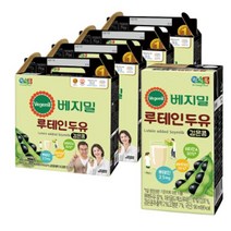 정식품 든든한 베지밀 루테인 두유 어린이 청소년 부모님 단백질 보충 식단 190mlx64팩, 19세트