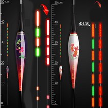 피싱파피명품 1.1g~2.9g 중부력부터 초저부력 스마트전자찌 모음 수려한 디자인 찌탑 옵션 하우스 내림및 옥내림용 스마트전자찌, 튜브형9점등전자찌탑, hwa08