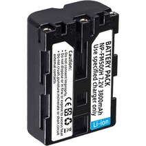 NP-FM500H 2 팩 교체 배터리 3800mAh 소니 알파 A57/A58/A65/A68/A77/A99/A100/A200/A300/A500 。 원래, 1PCS