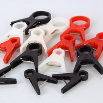 접목집게 줄기유인용 오이 호박 토마토 집게, 결속집개GS0100287C_블랙20mm