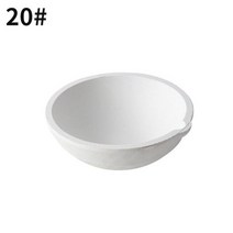 고온 석영 그릇 도가니 용광로 용융 주조 정제 금 은 보석 도구 100g 2500g, 103mm 1000g