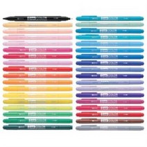 모나미/수성펜 라이브칼라 낱색/1타 12입, 퍼플