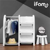 IFAM(완구) 아이팜 이지두잉 행거정리함 세트, 핑크/_