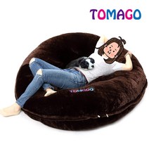 [토마고] 초대형 방석 애견 마약 도넛 대형견전용 침대 5XL