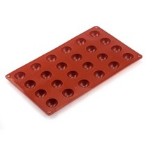 공 구체 케이크 과자 베이킹 초콜릿 캔디 퐁당 Bakeware 라운드 모양 디저트 금형 DIY 꾸미시, CHINA_24 holes