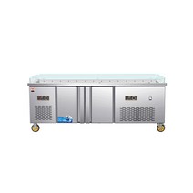 해산물 육류 업소용 냉장고 냉동고 마트 디피용 야채, 상단 냉장 하단 동결 공식 규격 180x