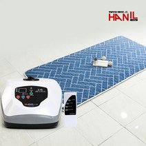 한일생활건강 리모컨 온수매트 네이비 HL-0022, 싱글(100 x 200 cm)