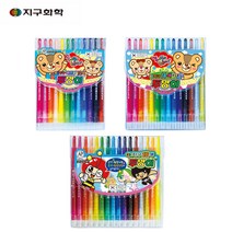 지구화학 부드럽고 튼튼한 지구 투명이 색연필, 16색