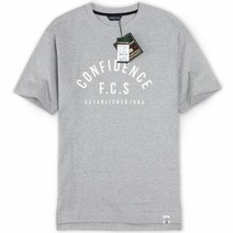 [FOREST CAMP]Semi Over Fit Print Tee 세미 오버핏 면 16수 프린트 반팔티 하이퀄리티[FCTH8262-Grey]