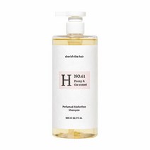 CH6 퍼퓸드 알로포시아 샴푸 피오니앤더선셋 500ml 1개, 단품