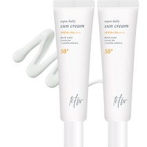 케이티더블유 아쿠아 데일리 선크림, 35ml, 2개