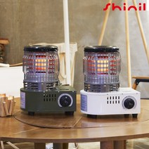 신일 부탄가스 캠핑난로 SCG-WH13HS 전용가방포함 낚시 차박 휴대용 부탄난로 소형 가스난로, SCG-WH13HS 아이보리