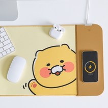 무선충전 마우스 장패드 헬로 춘식이