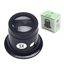 OOTDTY 단안 돋보기 시계 제조 업체 루페 렌즈 보석상 눈 수리 도구 3X/5X/10X /15X /20XX, 20X