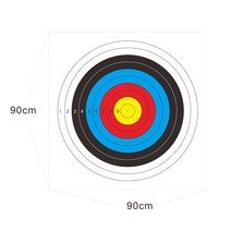 현수막 양궁과녁현수막 타켓 8-2-45 현수막제작, 1개, 60cmx60cm고리(끈없음)