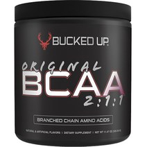 BUCKEDUP 오리지널 BCAA 화이트 라즈, 325.08g, 1개