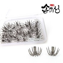 손피싱 에기 튜닝용 바늘 30개입/쭈꾸미 갑오징어 문어 채비, D타입/30개입
