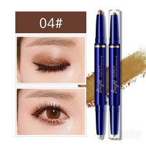 Pealy 애교살펜슬 아이쉐도우 둥근 2 헤드 1.2g, 04*2