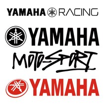 YAMAHA 야마하 데칼 오토바이 바이크 튜닝 스티커, 선택-1, 소, 블랙