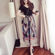 여자 스커트 플레어 원피스 여행룩 감성 디자인 예쁜 가을 시원한 느낌 유럽풍 스판