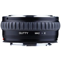 GUTTY M42 렌즈용 가티 카메라 렌즈 마운트 어댑터 소니 알파용 소니 NEX E 마운트 카메라 NEX-7 NEX-6 NEX-5N NEX-5 NEX-C3 NEX-3