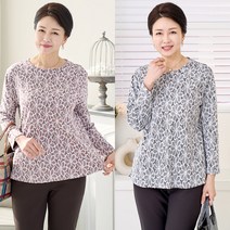 [엄마옷 로즈맘] 켈리플라워면티셔츠