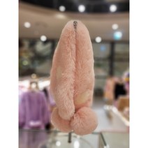 프렌치캣2 핑크 도트 퍼 머플러 CH목도리 보아퍼방울 부드러운촉감 Q26DG9081