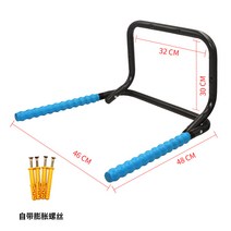 자전거 벽걸이 벽자전거 스탠드 벽 거치대 걸이 행어 고정대, 01 베이직 블루(순중량 1.7kg)