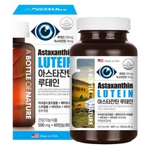 어바틀 아스타잔틴 루테인 20mg 헤마토코쿠스 마리골드꽃 추출물 눈피로 개선도움 아연 영양제 2개월분, 2통