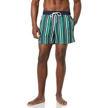 Amazon Essentials 남성용 보드 반바지 그린 버티컬 스트라이프 36 아마존 에센셜