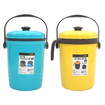 스마트 음식물 쓰레기통 2L 옆손잡이 잔반 남은 음식 처리 폐기 휴지통, (옆손잡이 있는 것)