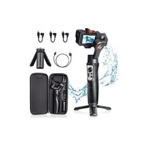 Hohem iSteady Pro 4 액션캠 짐벌 GoPro Hero 11에서 WiFi 연결 제어 IP64 방적수스터빌라이저-Osmo Action用 11 10 9 8 7 6 5, 상세페이지 참조