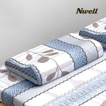 느웰 천연라텍스 굴곡형 슬림베개(디자인), 블루베리