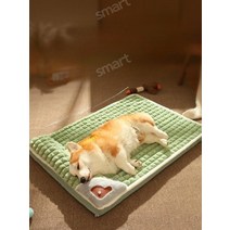 큰개집 야외개집 애견하우스 대형개집 강아지펜스 대형견집 견사 야외강야지집, 특대3XL-60캐티, [청소세트]브라운래빗패드+스티커