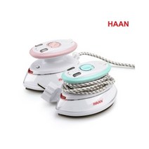 (Hmall행사) 한경희 250도 파워 스팀 미니 다리미 HS-50C, 민트블루