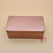 사각 다용도 틴케이스 알루미늄 케이스 소품 보관 3종 택1 b0972, 핑크