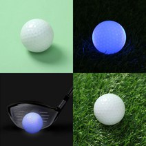 샤이닝 LED 발광 골프공 블루 야간골프공 골프야광볼 LED골프공야간골프 LED골프공 야광골프공