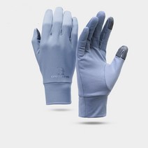 낙타 스포츠 따뜻한 장갑 회색 벨벳 미끄럼 방지, S, 안개 파란색, 얇은 벨벳 내부