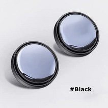반사경 실내 도로 반사경 자동차 원형 프레임 볼록 사각 지대 거울 광각 360 도 조정 가능한 투명 후방 보, 03 Black