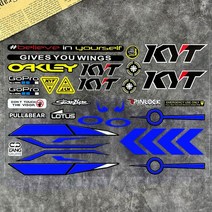 바이크스티커 오토바이 보드 헬멧 꾸미기 액세서리 반사 헬멧 스티커 바이저 윈드실드 유리 모토 GP 렌즈, 08 kyt 4