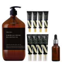 클랍 프라우카 퓨어블랑 피지오 밸런싱오일 지양오일 1000ml AHC 시즌10 아이크림 12ml 4개 30ml 4개 전용펌프 스포이드 공병