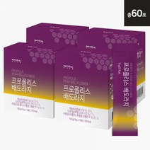 [파이토컬] 프로폴리스 배도라지 10g x 4세트/ 총 60포, 단품