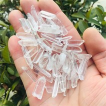 파쇄석 잡석 콩자갈 잔자갈 자갈돌멩이골재 쇄석 깬자갈 새로운 클리어 힐링 크리스탈 스톤, 100 그램