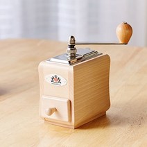 자센하우스 산티아고밀 우드 핸드밀 커피 원두 그라인더, 단품